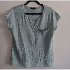 Sanctuary Linen Mint Summer Beachy Sustainable Lagom Size Large Anthropologie